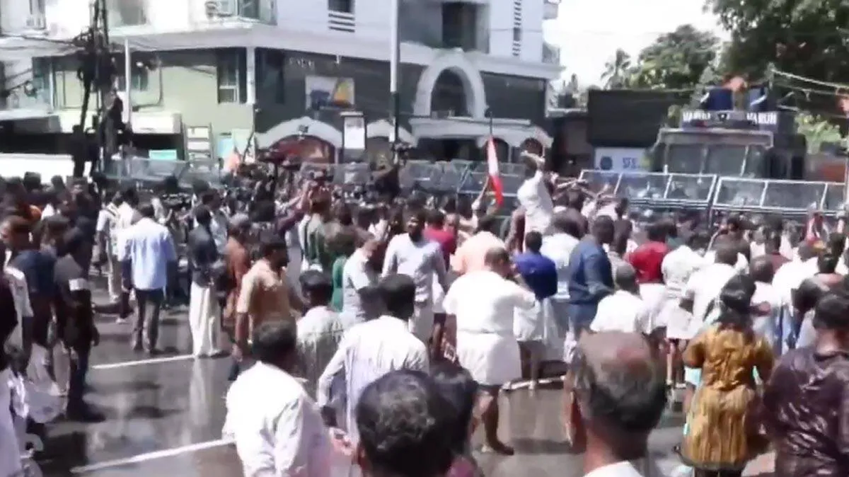 bjp-march-kpcc-office
