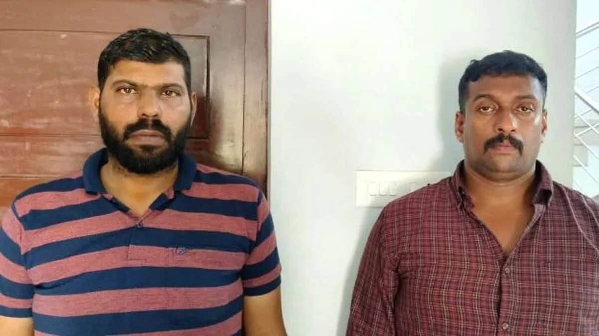 വാടകയ്ക്കെടുത്ത ജെ.സി.ബി തിരികെ 
നൽകിയില്ല, രണ്ടു പേർ പിടിയിൽ