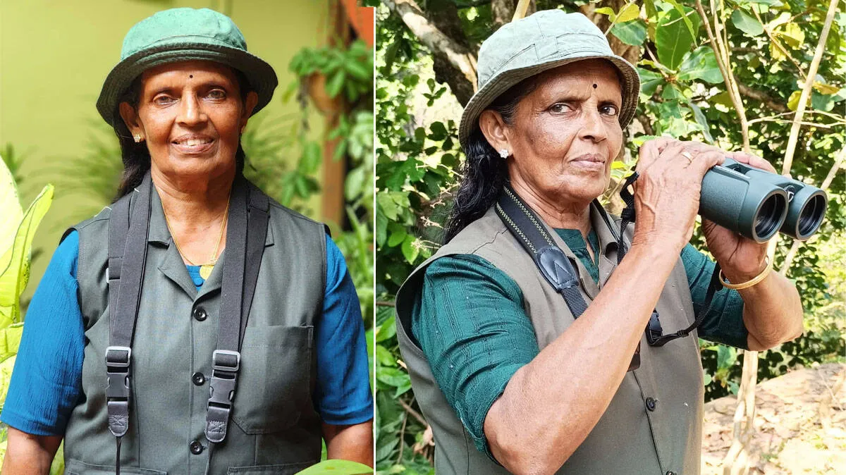 കേരളത്തിലെ ആദ്യ വനിതാ ഫോറസ്റ്റ്  ഗൈഡ്; 72ാം വയസിലും കാടുകയറുന്ന സുധ ചന്ദ്രൻ, ക്യാൻസറിനെ തോൽപ്പിച്ച പോരാളി