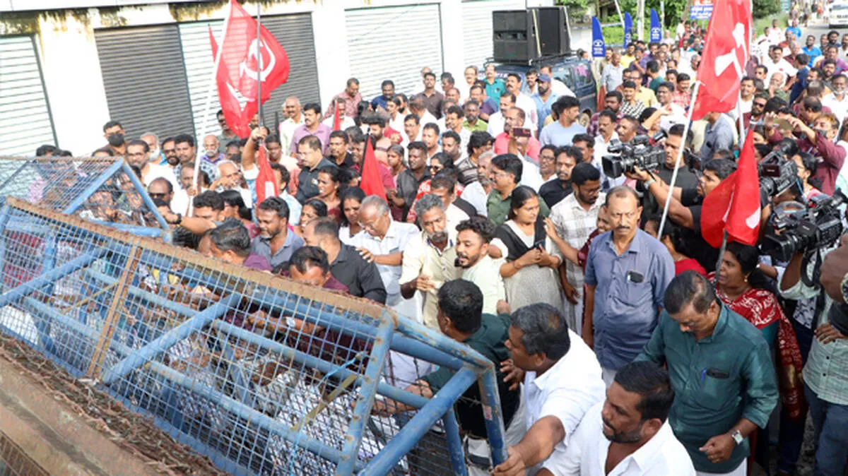 cpm-led-protest-march